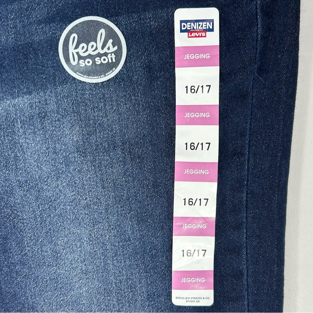 NWT Levi's Denizen Jeggings Size 16/17 - Picture 4 of 12